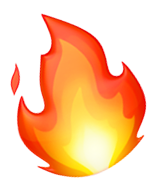 Ícone de chama